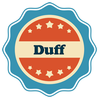 Duff labels logo