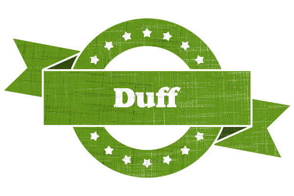 Duff natural logo