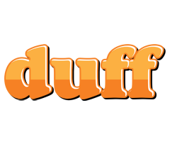 Duff orange logo