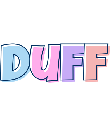 Duff pastel logo