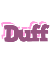 Duff relaxing logo