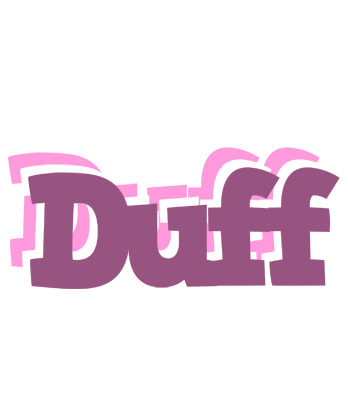Duff relaxing logo