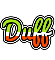 Duff superfun logo