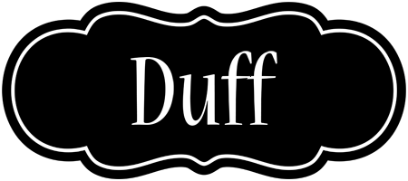 Duff welcome logo