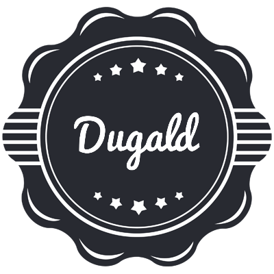 Dugald badge logo