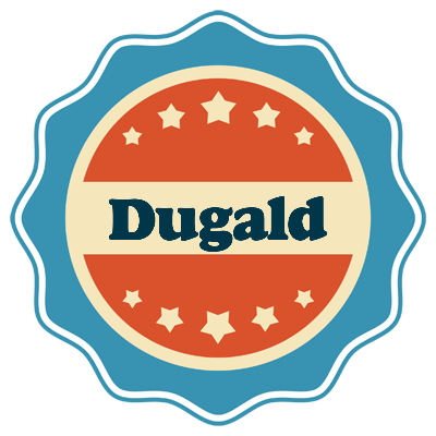 Dugald labels logo