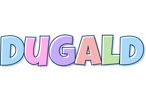 Dugald pastel logo