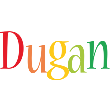 Dugan birthday logo