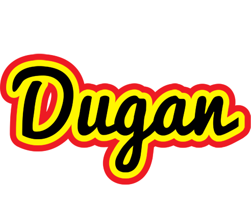 Dugan flaming logo