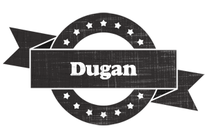 Dugan grunge logo