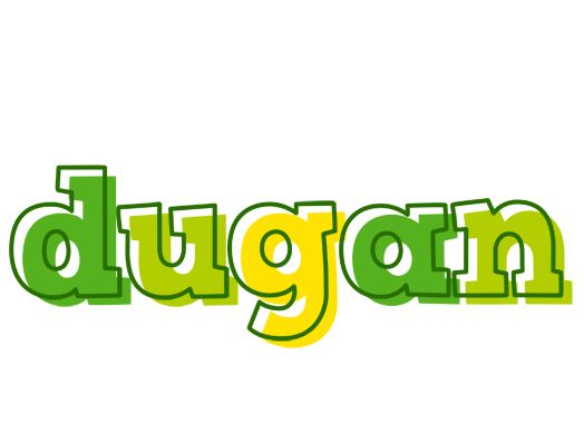 Dugan juice logo