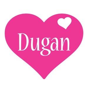 Dugan love-heart logo