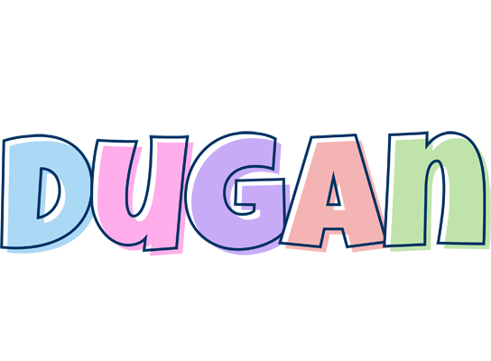 Dugan pastel logo
