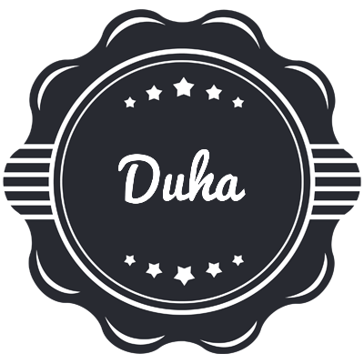 Duha badge logo
