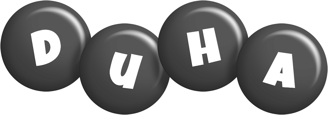 Duha candy-black logo