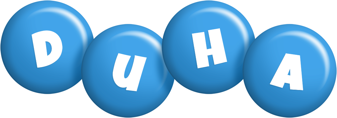 Duha candy-blue logo