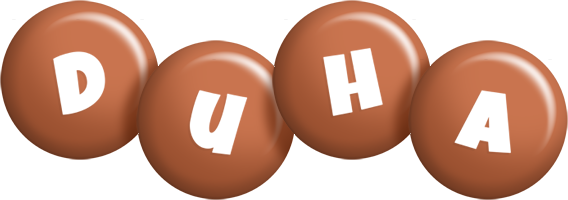 Duha candy-brown logo