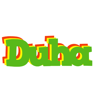 Duha crocodile logo