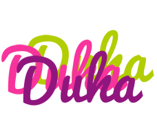 Duha flowers logo