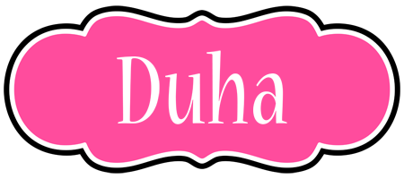 Duha invitation logo