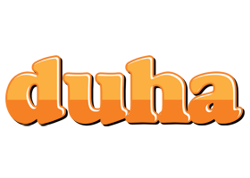 Duha orange logo