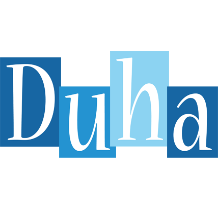 Duha winter logo