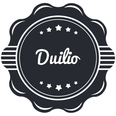 Duilio badge logo