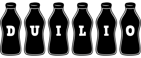 Duilio bottle logo