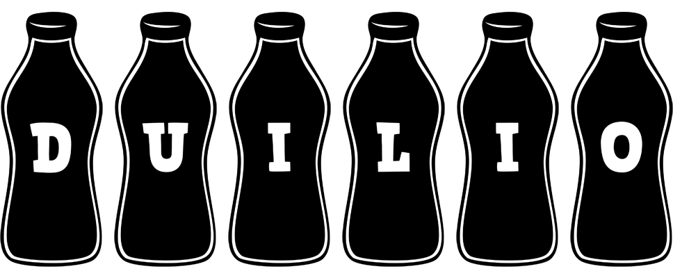 Duilio bottle logo