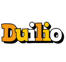 Duilio cartoon logo