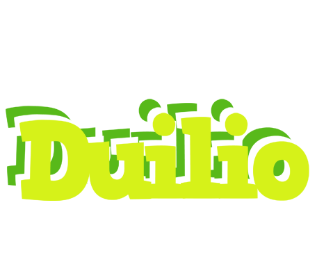 Duilio citrus logo