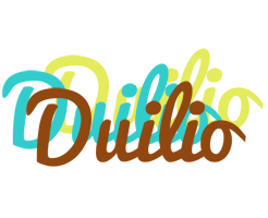 Duilio cupcake logo