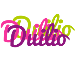 Duilio flowers logo