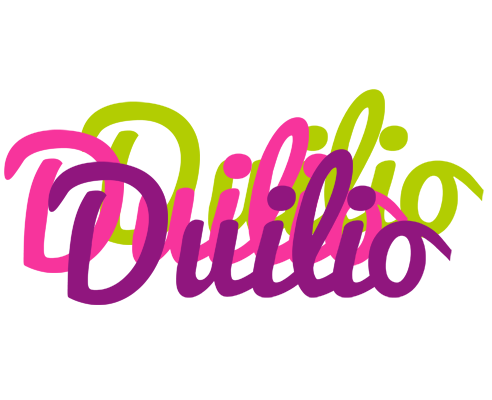 Duilio flowers logo