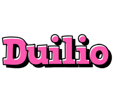 Duilio girlish logo