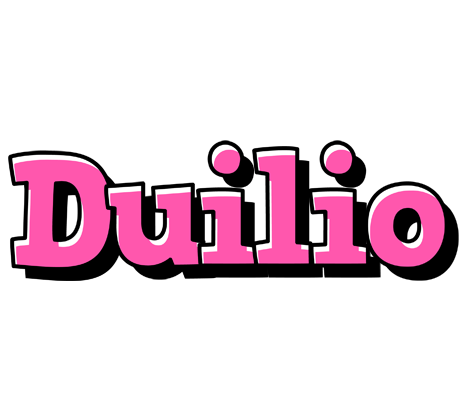 Duilio girlish logo