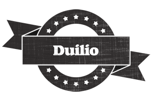 Duilio grunge logo