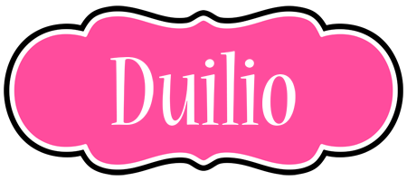 Duilio invitation logo