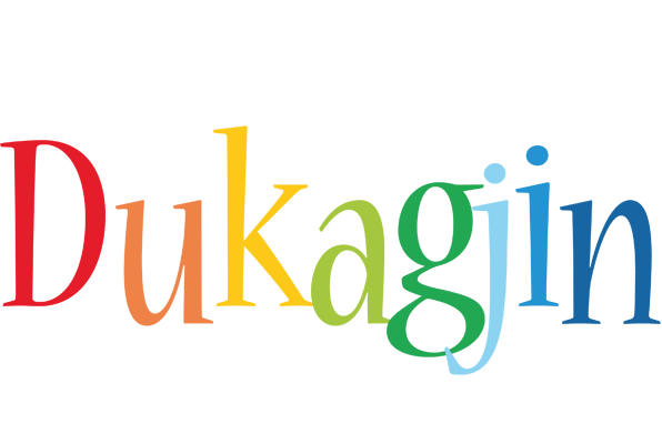 Dukagjin birthday logo