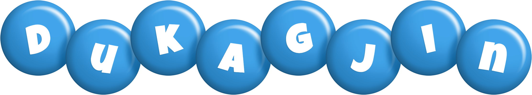Dukagjin candy-blue logo
