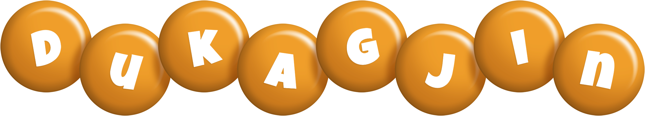Dukagjin candy-orange logo