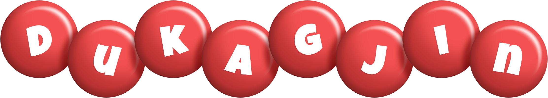 Dukagjin candy-red logo