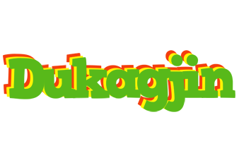 Dukagjin crocodile logo