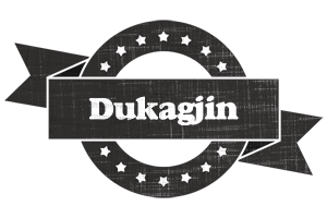 Dukagjin grunge logo