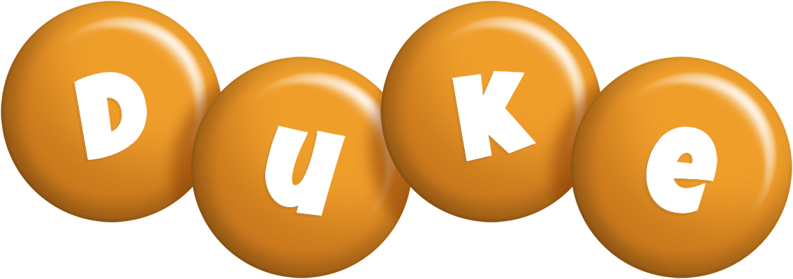 Duke candy-orange logo