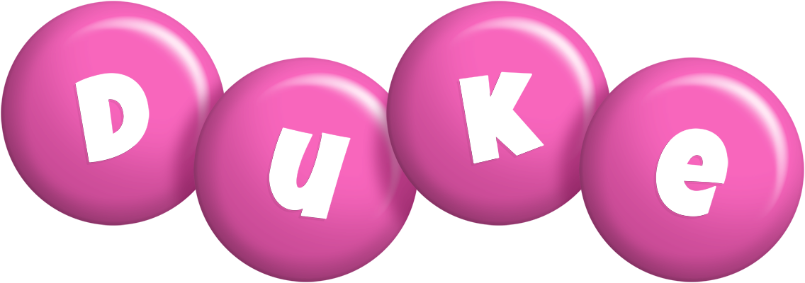 Duke candy-pink logo
