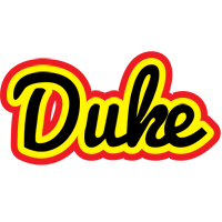 Duke flaming logo