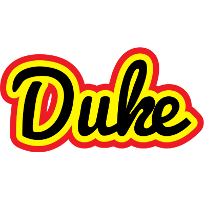 Duke flaming logo