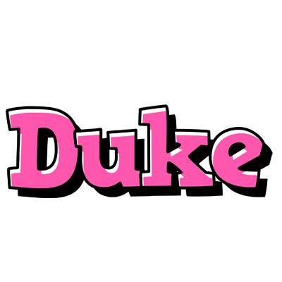 Duke girlish logo