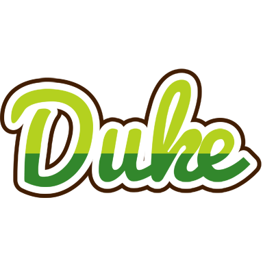 Duke golfing logo